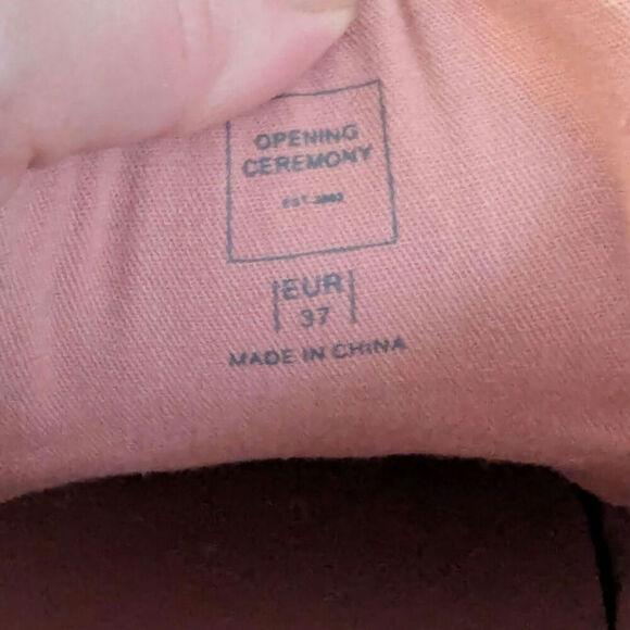 Opening Ceremony Pink Glitter Sneakers La Cienega As Seen on Taylor Swift 6.5 - Picture 3 of 12